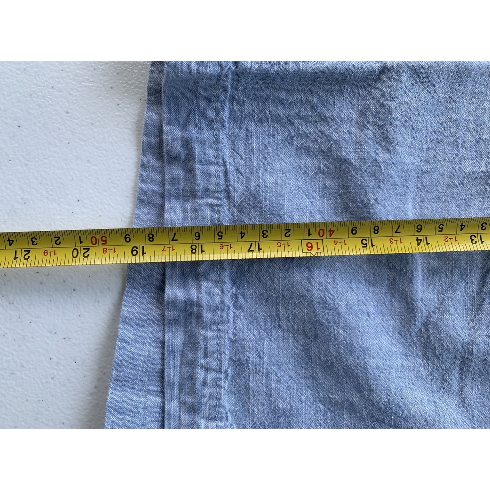 Banana Republic Chino Shorts Men's XL Blue Cotton Drawstring Elastic Pockets - Picture 6 of 7